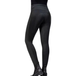 Reitleggings Kinder Cosy Style, Vollbesatz, Full-Grip, Winterreitleggings
