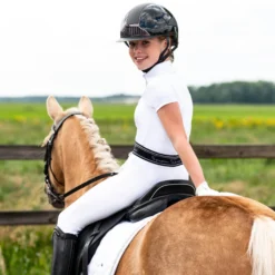 Reitleggings Kinder Eden, Vollbesatz, Full-Grip, Turnierreitleggings