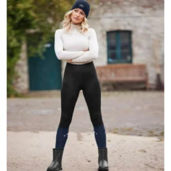 Reitleggings Kinder Ella, Vollbesatz, Full-Grip, Thermoreitleggings, Winterreitleggings