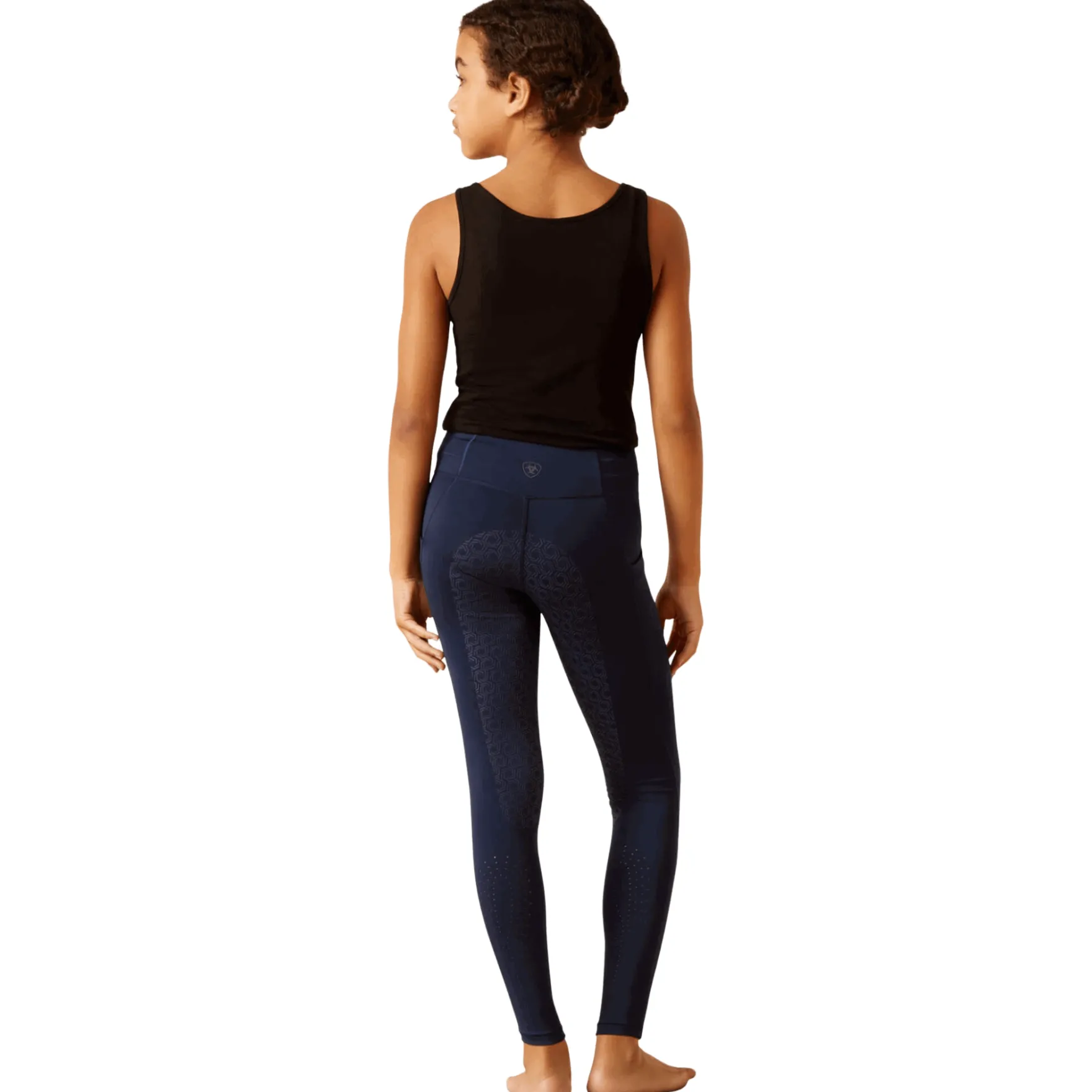 Reitleggings Kinder Eos 2.0, Vollbesatz, Full-Grip