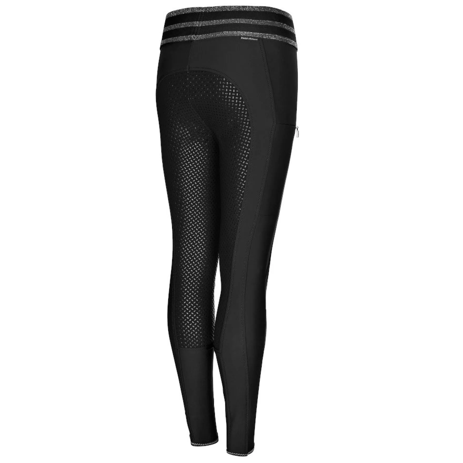 Reitleggings Kinder Ida Athleisure, Vollbesatz, Full-Grip