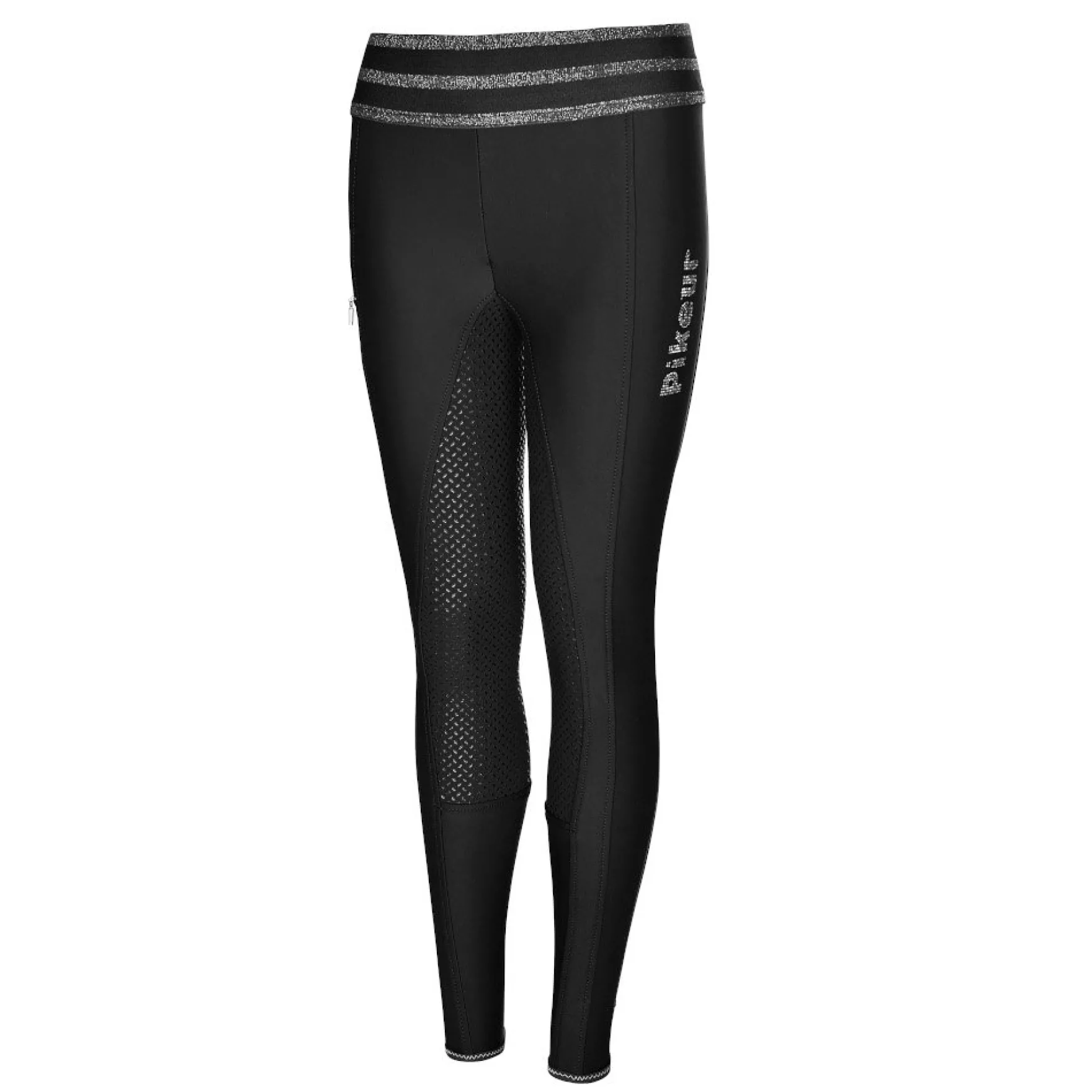 Reitleggings Kinder Ida Athleisure, Vollbesatz, Full-Grip