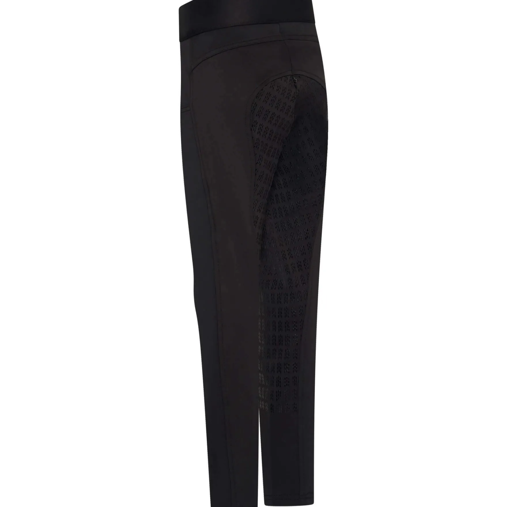 Reitleggings Kinder IRHBasic, Vollbesatz, Full-Grip, High Waist