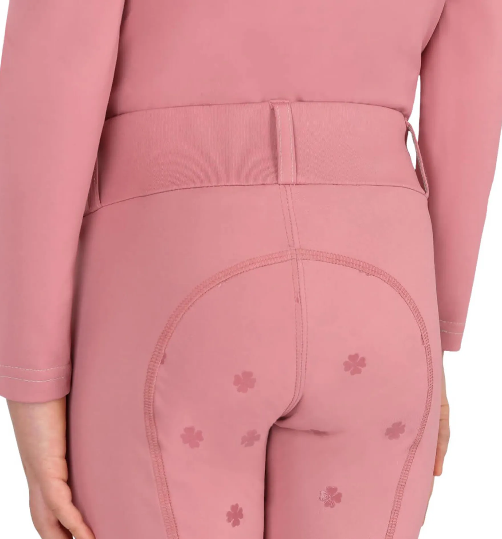Reitleggings Kinder Lucky Start Junior, Vollbesatz, Full-Grip