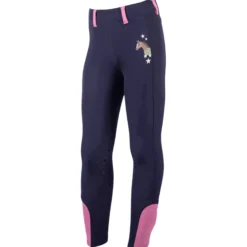 Reitleggings Kinder Pony Dream II, Vollbesatz, Full-Grip