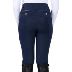 Reitleggings Kinder Tech, Vollbesatz, Full-Grip, High Waist