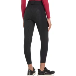 Reitleggings Kinder YR Ella Winter Bregging, Vollbesatz, Full-Grip, Winterreitleggings