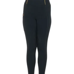 Reitleggings Mädchen Fleece Lining, Vollbesatz, Full-Grip, High Waist, Winterrreitleggings