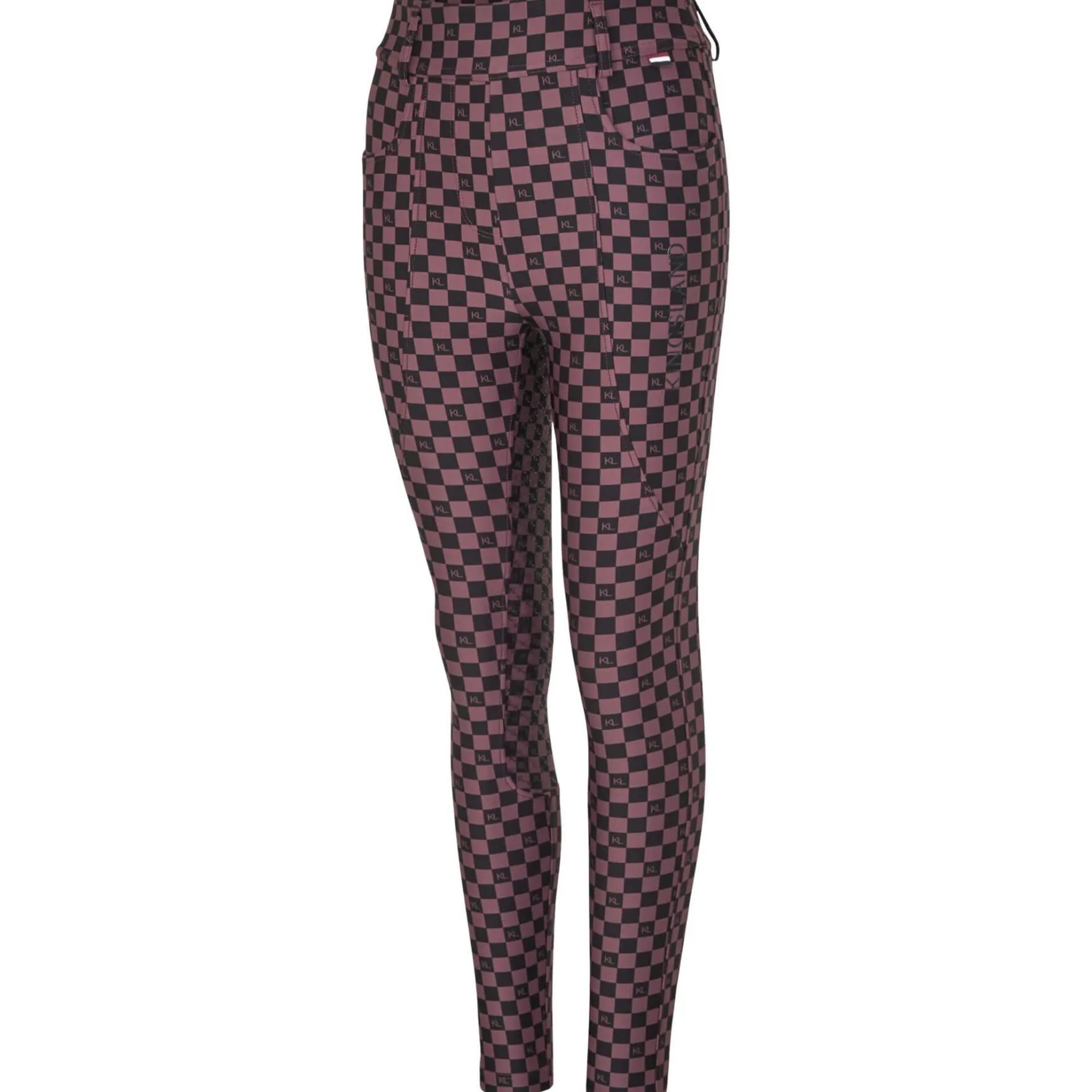 Reitleggings Mädchen KLKrissy HW25, Vollbesatz, Full-Grip, Kompression, UV-Schutz