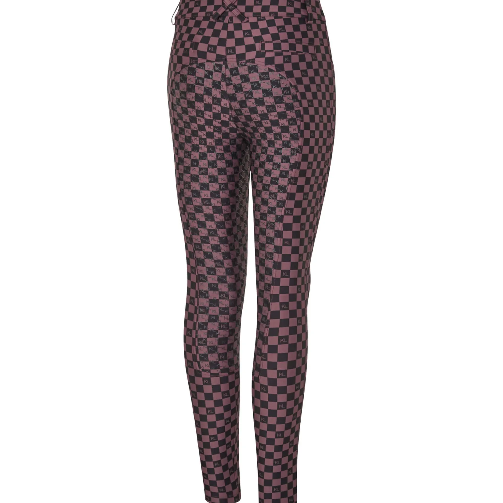 Reitleggings Mädchen KLKrissy HW25, Vollbesatz, Full-Grip, Kompression, UV-Schutz