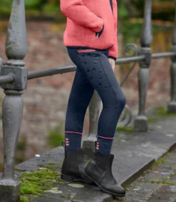 Reitleggings Mädchen Lucky Leni, Vollbesatz, Full-Grip