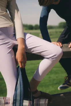 Reitleggings Mädchen Miami, Kniebesatz, Knee-Grip, High Waist