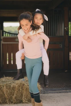 Reitleggings Mädchen Sammy, Vollbesatz, Full-Grip, High Waist