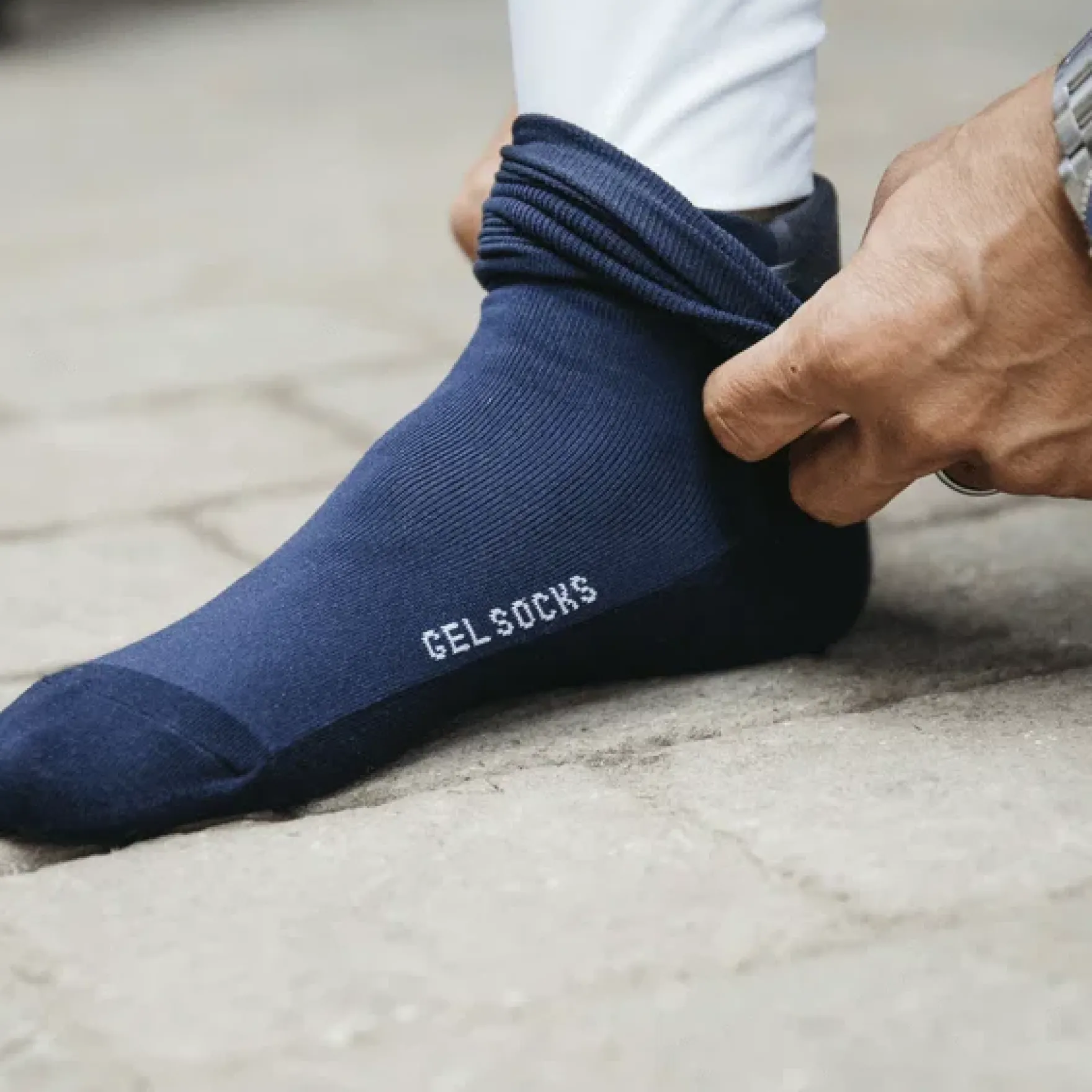 Reitsocken Achilles Gel