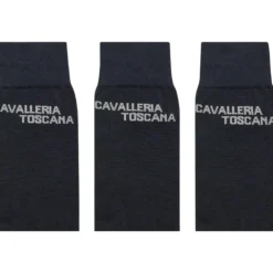 Reitsocken Jacquard Logo, Kniestrümpfe, 3 Paar
