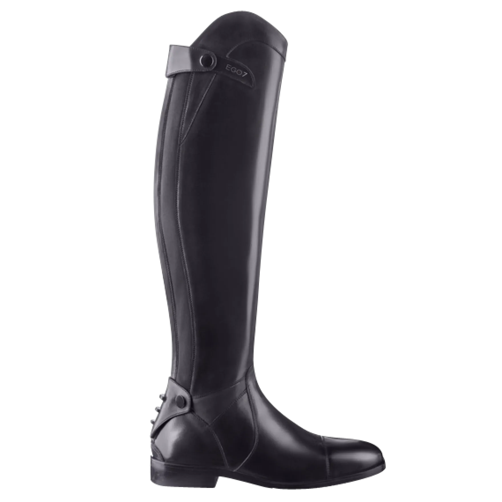 Reitstiefel Aries, Lederreitstiefel, Damen, Herren, Schwarz