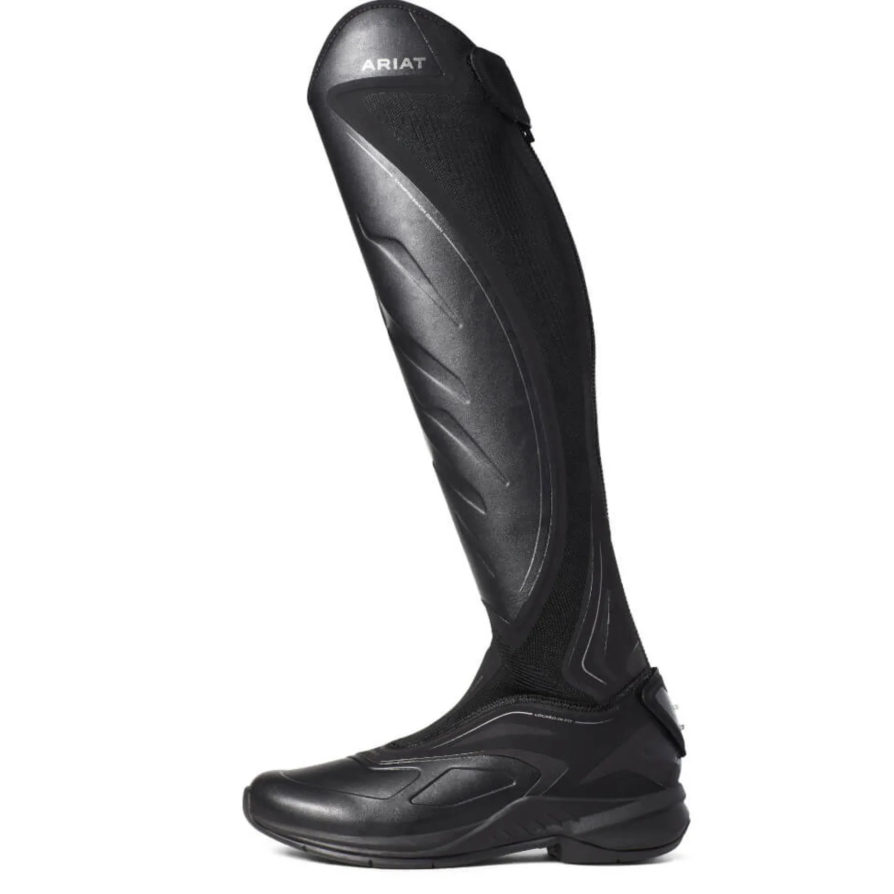 Reitstiefel Damen Ascent Tall, Schwarz