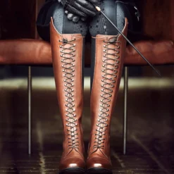 Reitstiefel Damen Legacy Venado, Lederreitsiefel, Braun