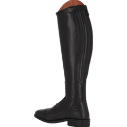 Reitstiefel Damen Tamar, Lederreitstiefel, Schwarz