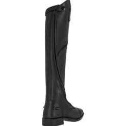Reitstiefel Damen Tamar, Lederreitstiefel, Schwarz
