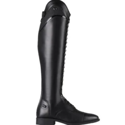 Reitstiefel Hailey Junior, Lederreitstiefel, Mädchen, Damen, Schwarz