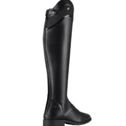 Reitstiefel Hailey Junior, Lederreitstiefel, Mädchen, Damen, Schwarz