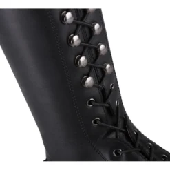 Reitstiefel Hailey Junior, Lederreitstiefel, Mädchen, Damen, Schwarz