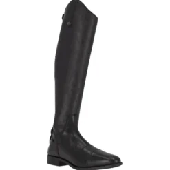 Reitstiefel Herren Hugo, Lederreitstiefel, Schwarz