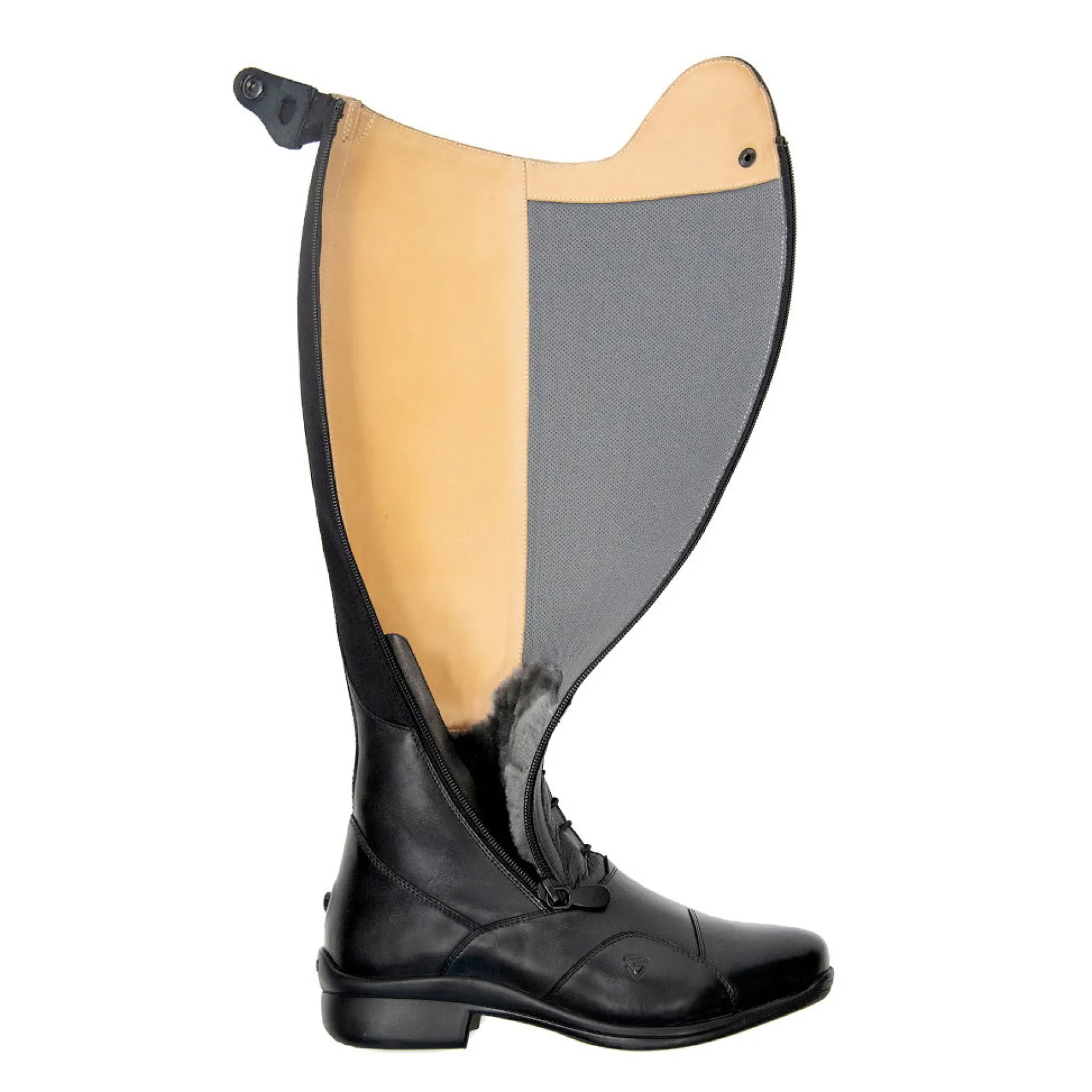 Reitstiefel Jupiter Frost, Winterreitstiefel, Damen, Herren, Schwarz