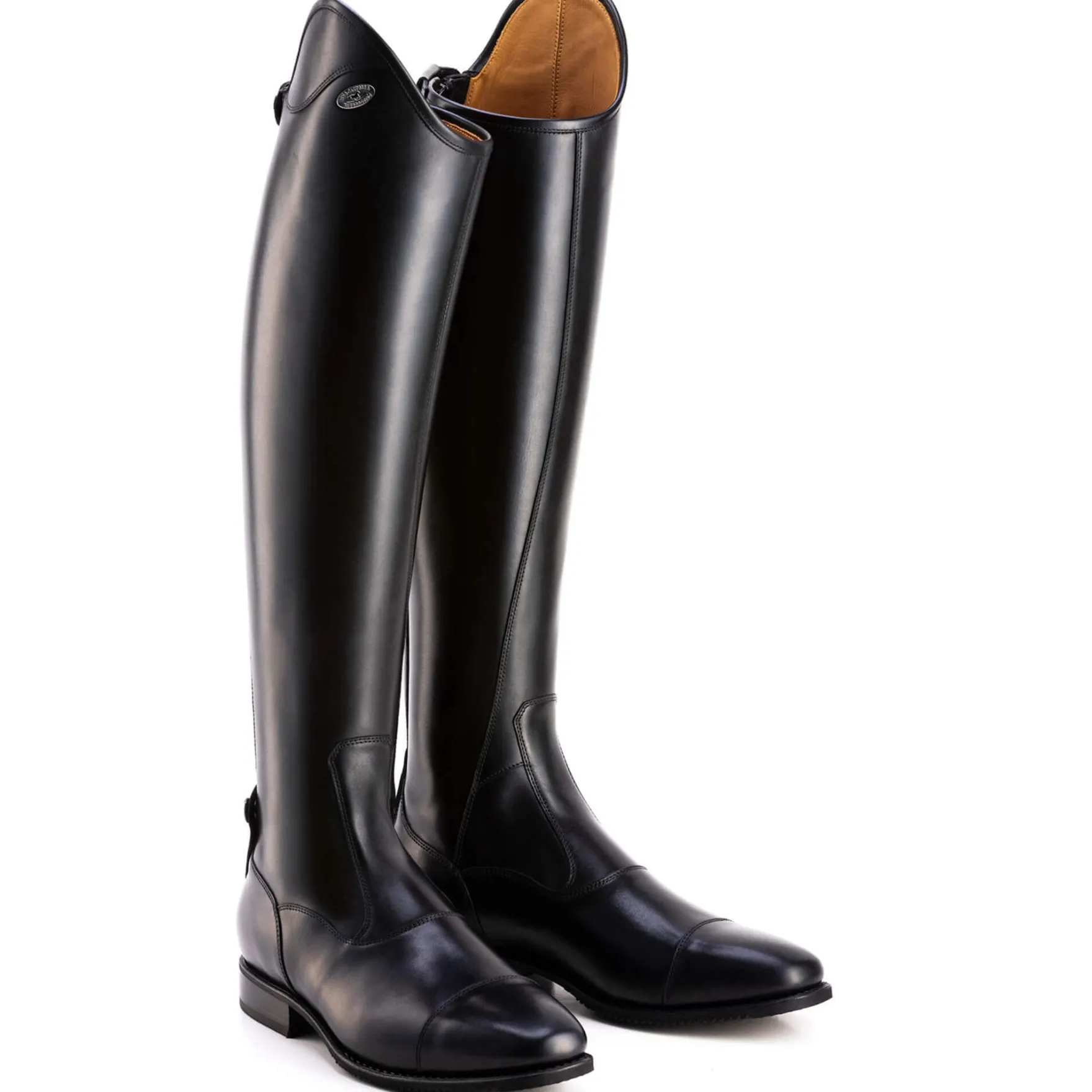 Reitstiefel Levante 01, Lederreitstiefel, Damen, Herren, Wrat Black