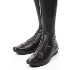 Reitstiefel Liberty One +, Lederreitstiefel, Damen, Herren, Schwarz