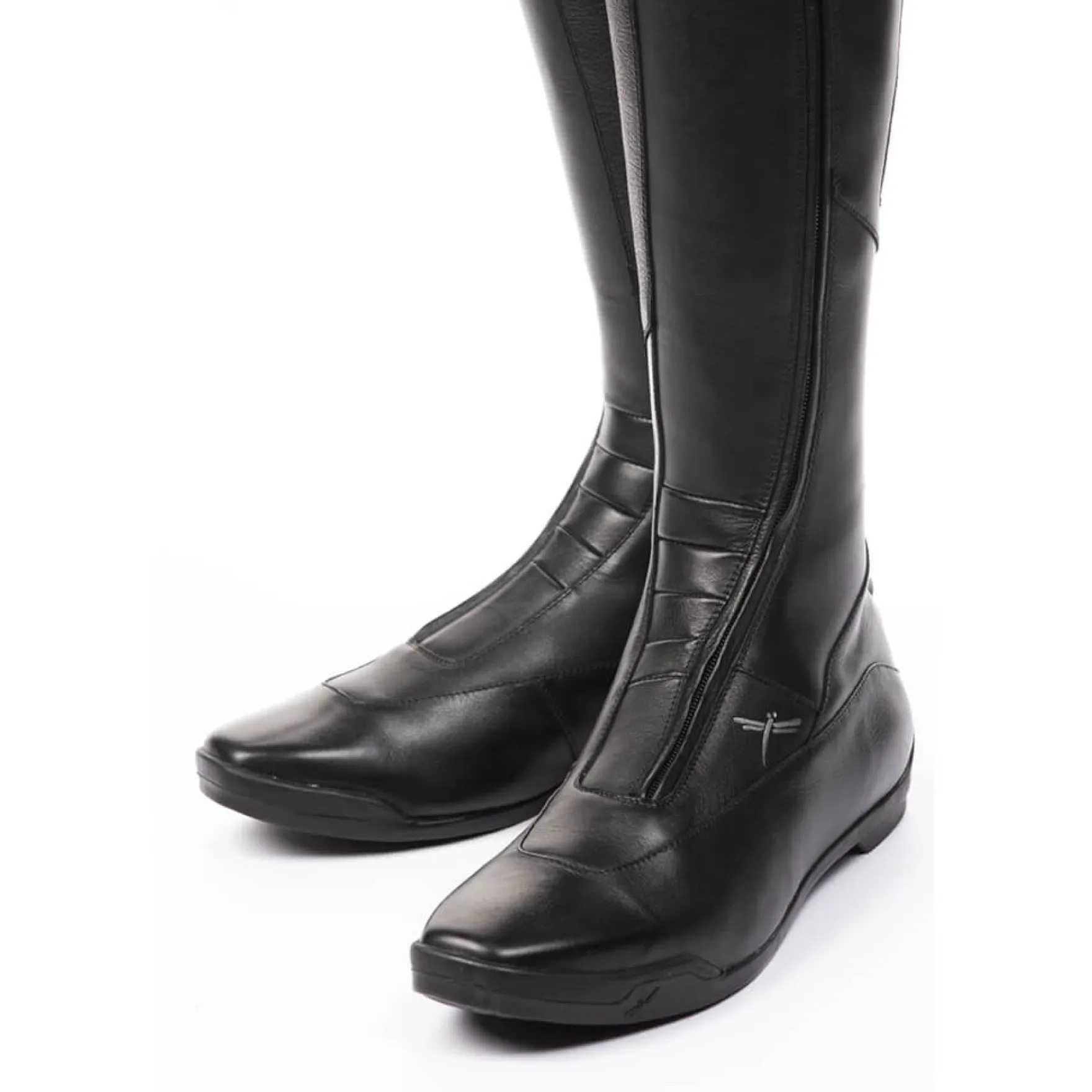 Reitstiefel Liberty One +, Lederreitstiefel, Damen, Herren, Schwarz