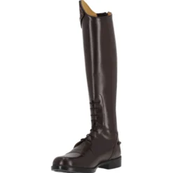 Reitstiefel Romy Junior, Lederreitstiefel, Mädchen, Damen, Braun