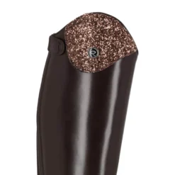 Reitstiefel Romy Junior, Lederreitstiefel, Mädchen, Damen, Braun
