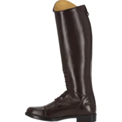 Reitstiefel Romy Junior, Lederreitstiefel, Mädchen, Damen, Braun