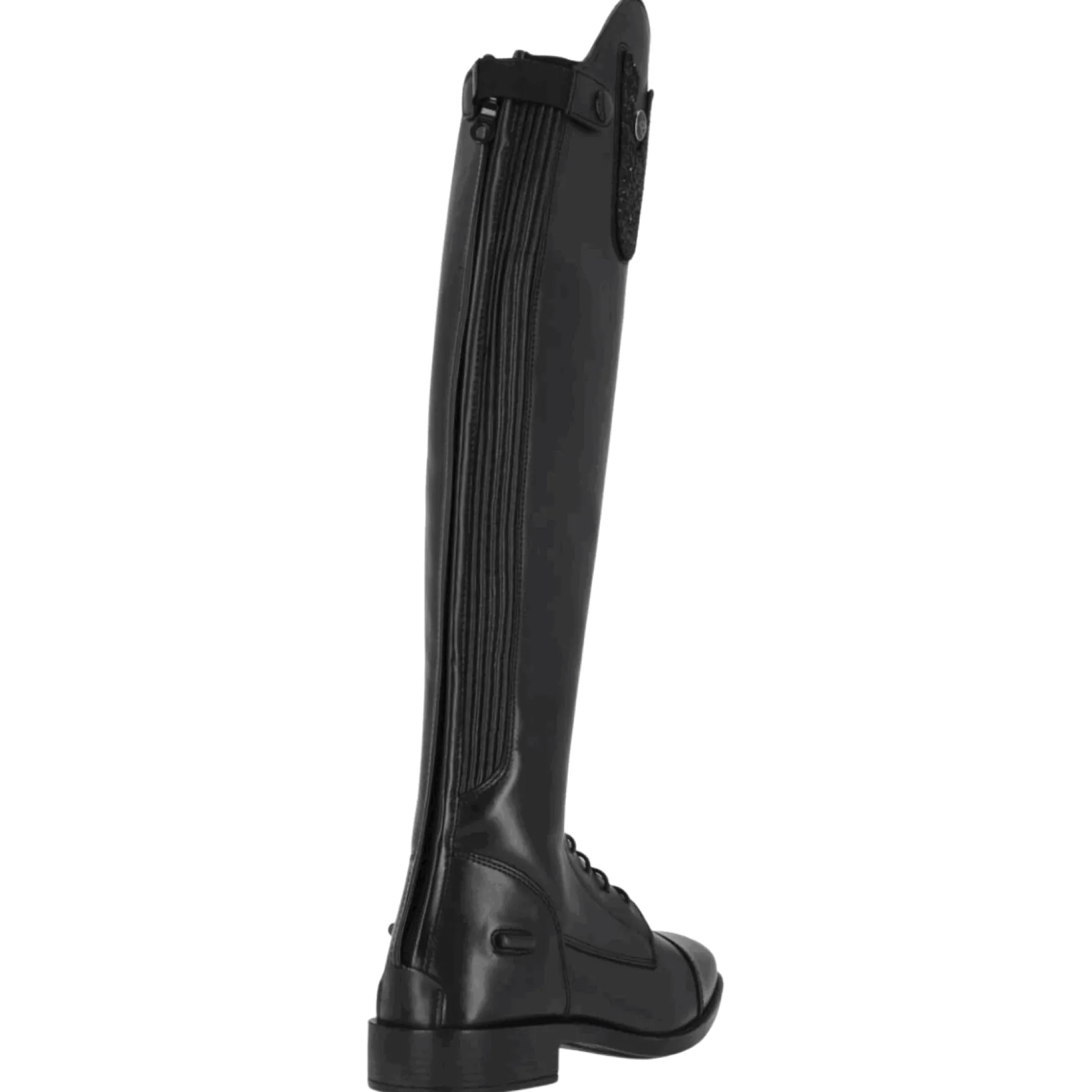 Reitstiefel Sasha Adult, Lederreitstiefel, Damen, Schwarz