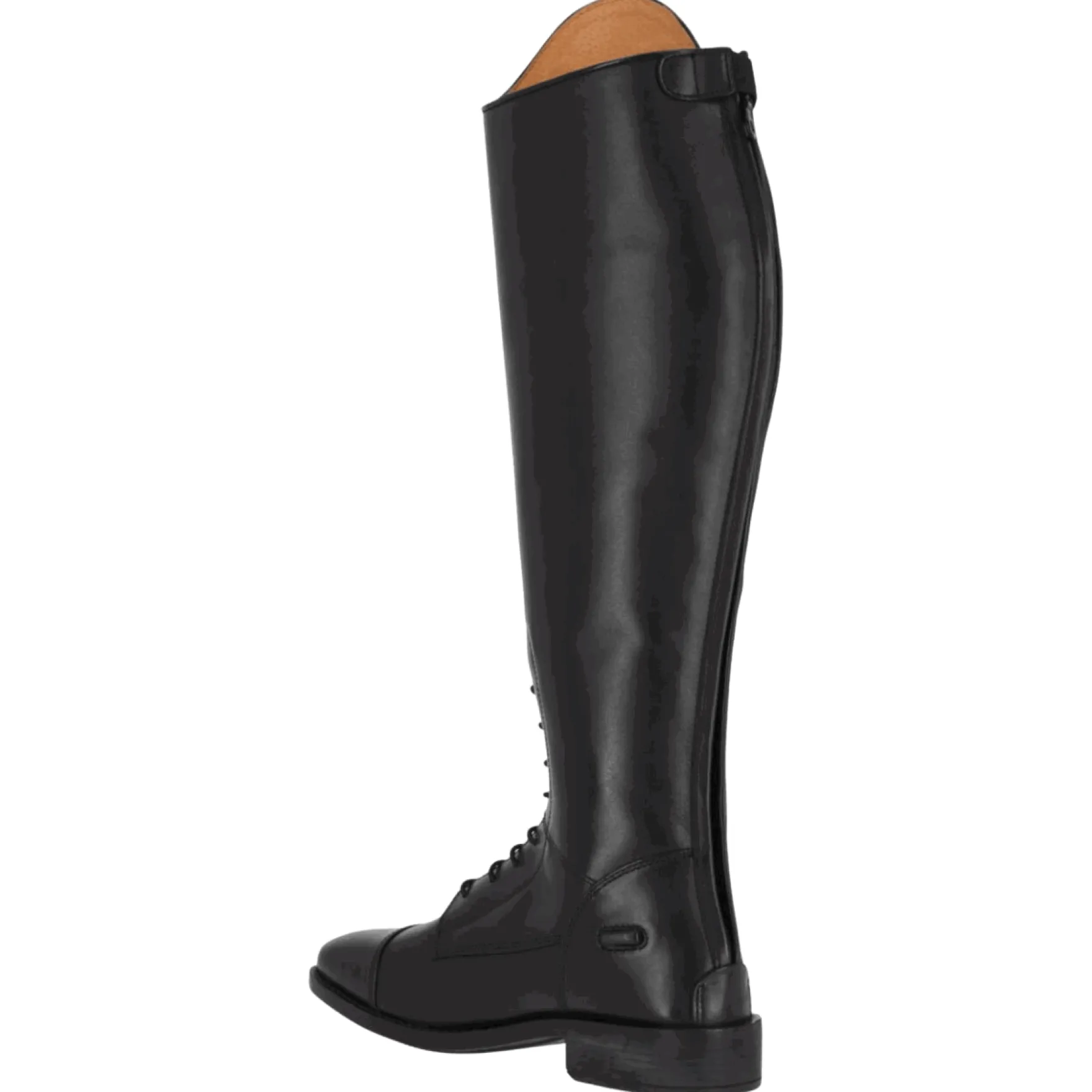 Reitstiefel Sasha Adult, Lederreitstiefel, Damen, Schwarz
