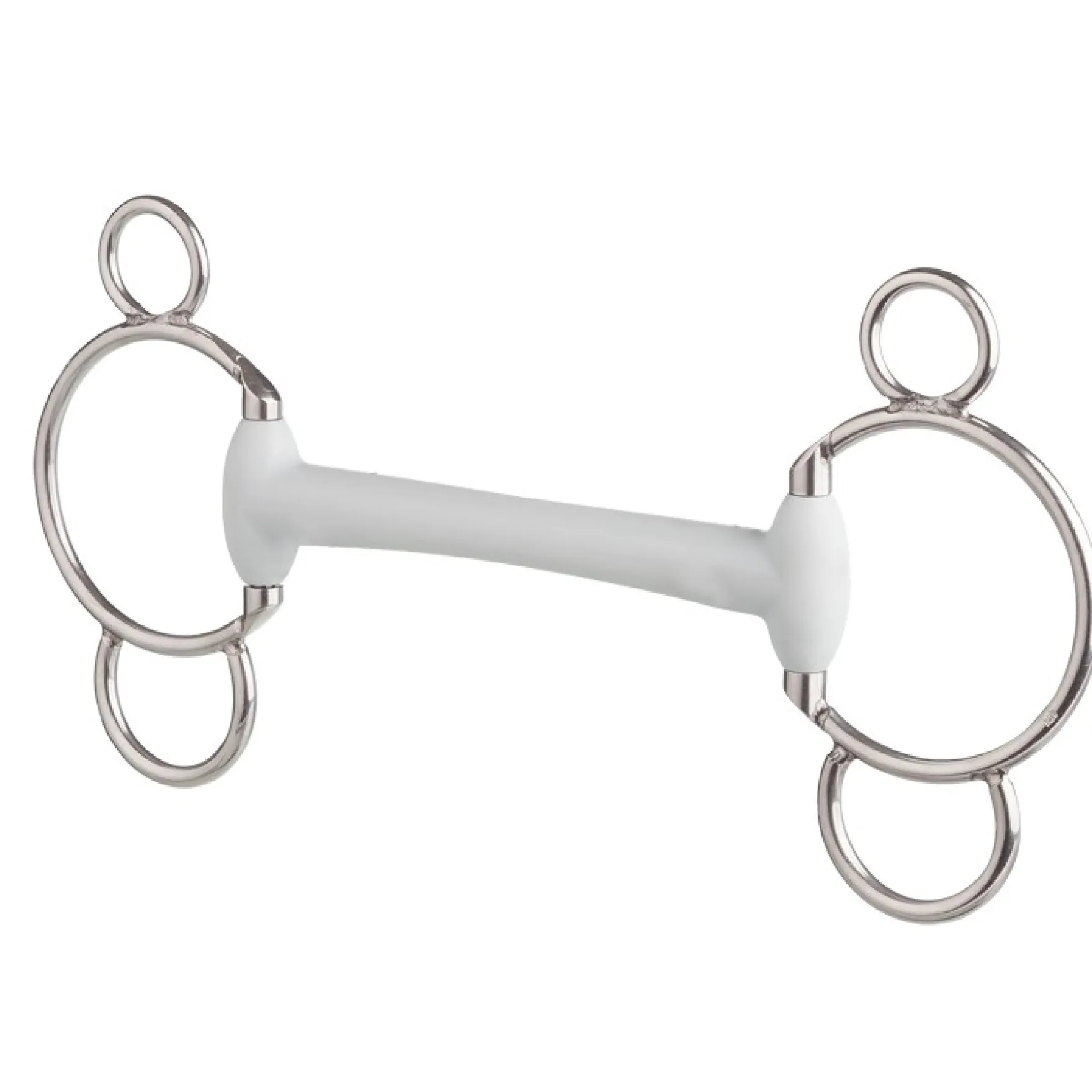 3-Ring-Gebiss mit Olivenkopfstange