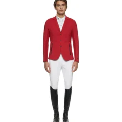 Sakko Herren R-EVO Light Tech Knit Zip, Turniersakko, Turnierjacket