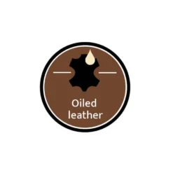 Sattelgurt Casper, Kurzgurt, Kunstfell-Elast, geöltes Leder