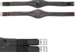 Sattelgurt Comfort, Softleder, mit Elast