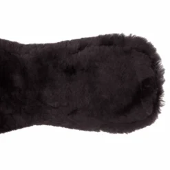 Sattelgurt Sheepskin, Kurzgurt, Dressurgurt, Stoff mit Lammfell