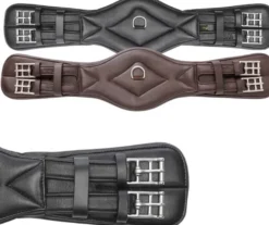 Sattelgurt Soft Comfort, Kurzgurt, Dressurgurt, Leder