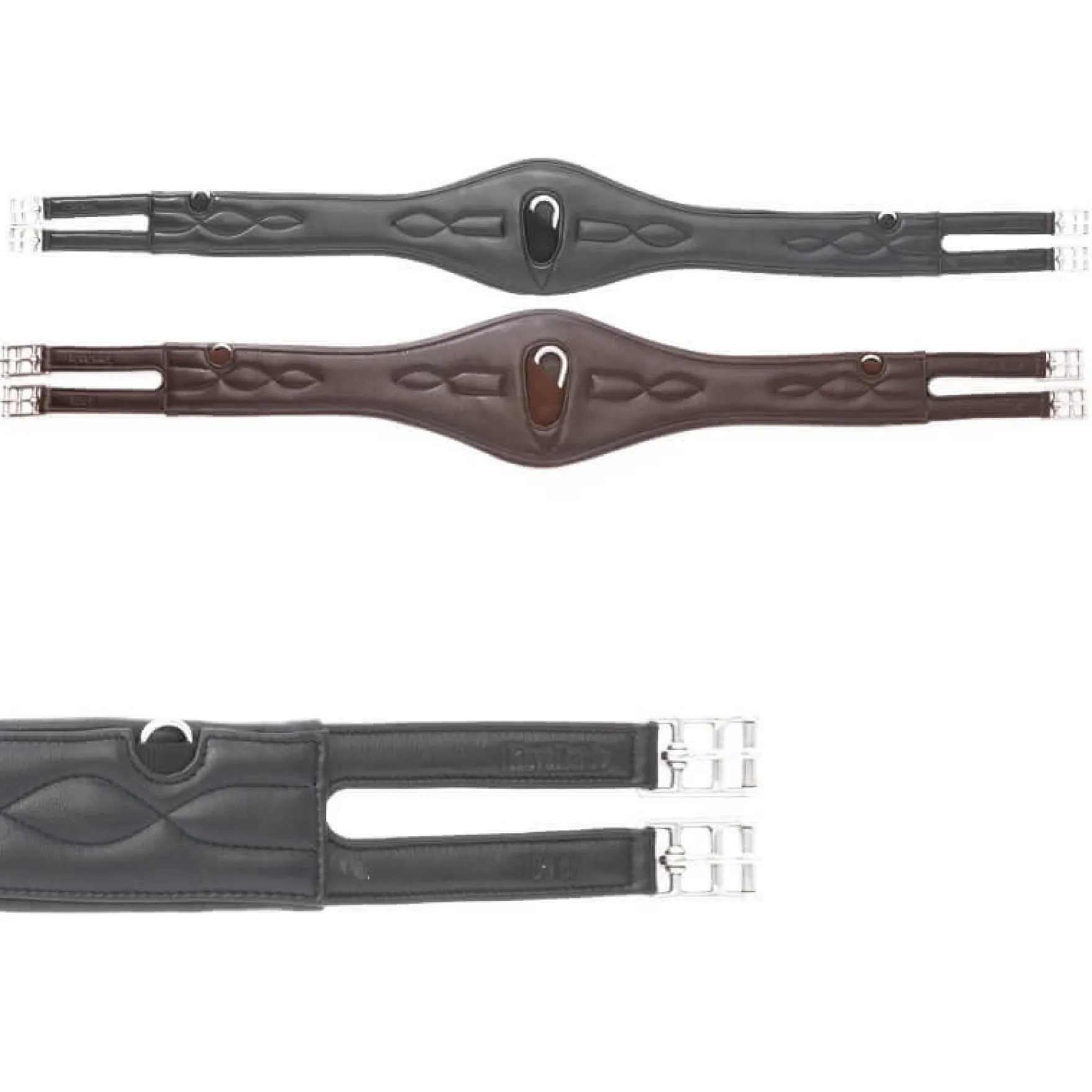 Sattelgurt Soft Comfort, Langgurt, Leder