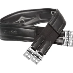 Sattelgurt Ultrasoft, Langgurt, Leder, beidseitig elastisch