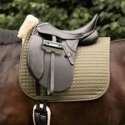 Sattelpad Lammfell, Korrekturpad, innenliegende Taschen