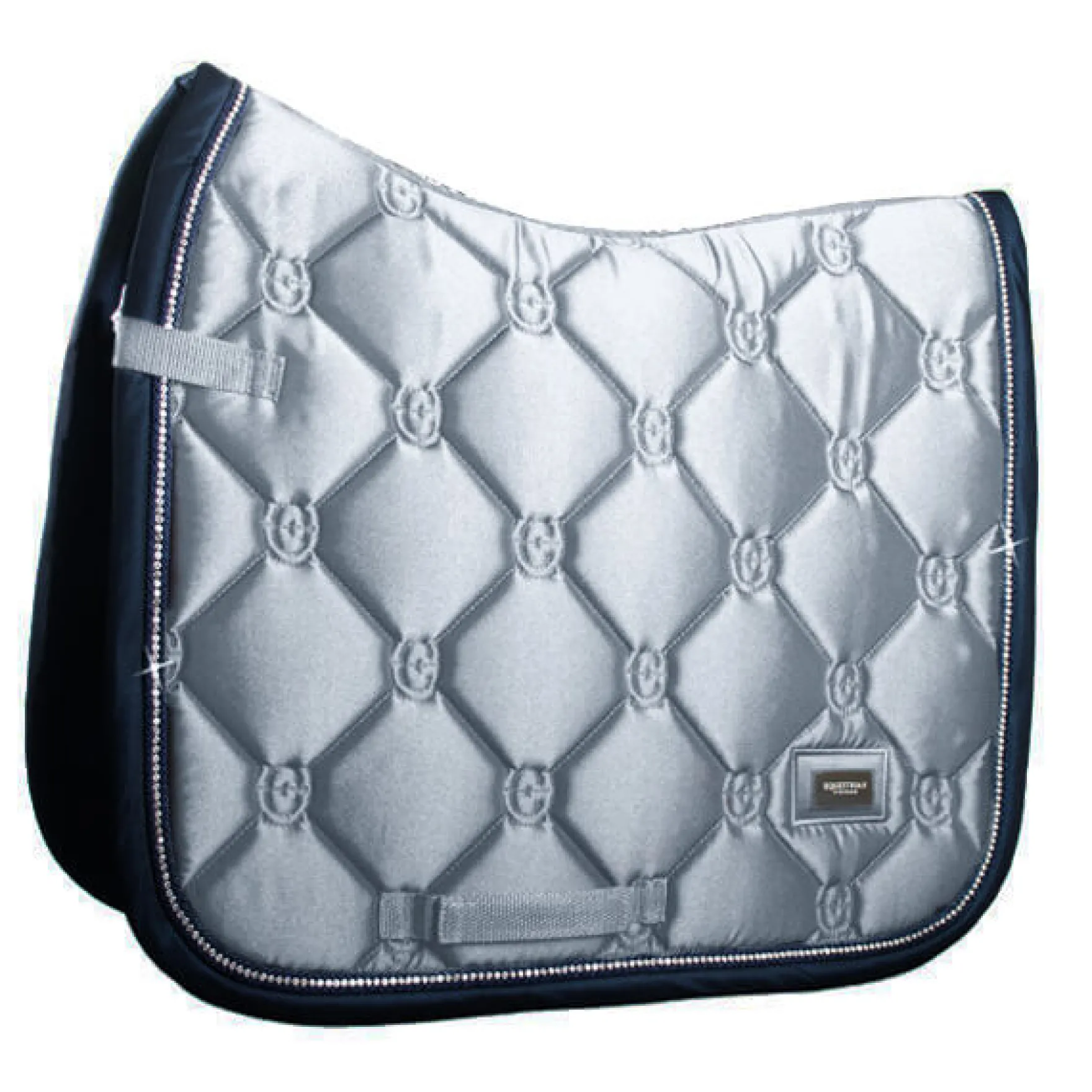 Schabracke Crystal Grey, Dressurschabracke