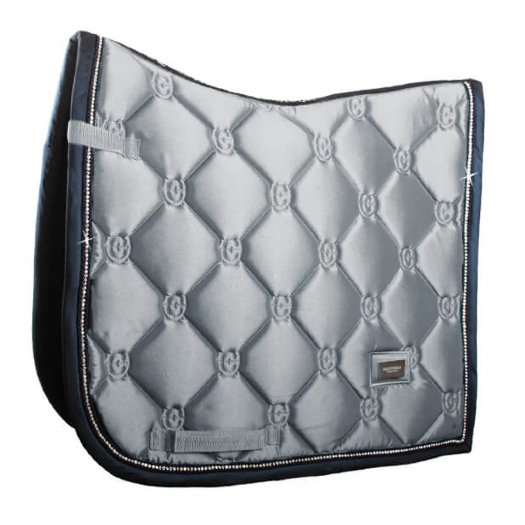 Schabracke Crystal Grey, Dressurschabracke