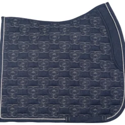 Schabracke Denim Monogram HW24, Dressurschabracke