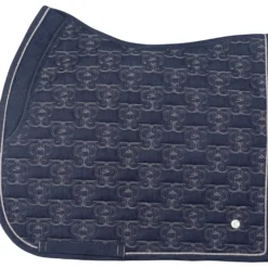 Schabracke Denim Monogram HW24, Dressurschabracke